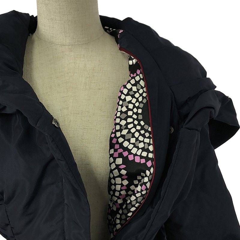 その他 ビジュー ロング ダウンコート