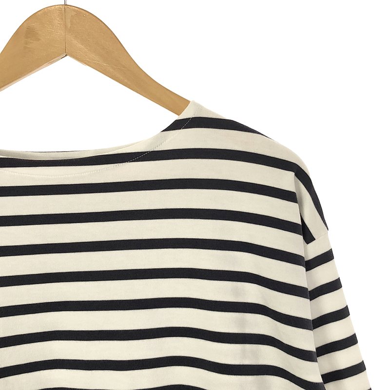 IENA / イエナ × AURALEE ボートネックボーダーカットソー