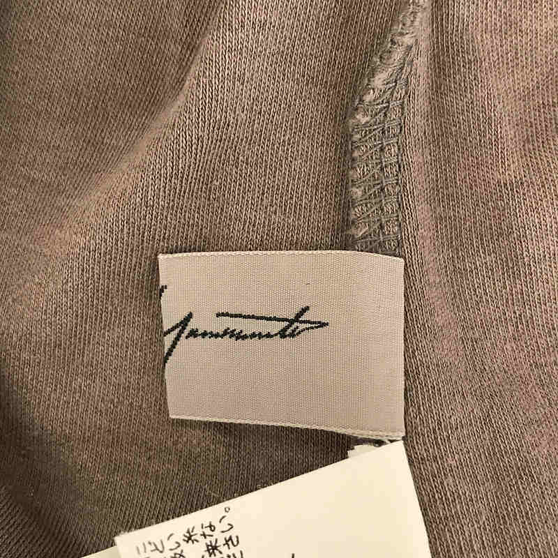 YOHJI YAMAMOTO / ヨウジヤマモト コットン ウール ラグランスリーブ Tシャツ カットソー