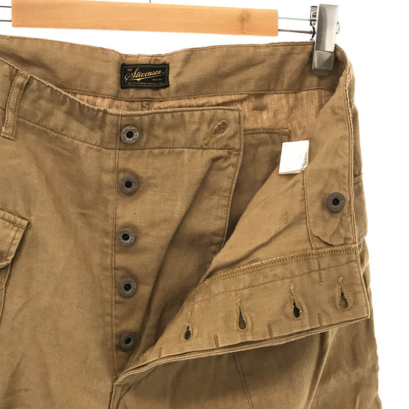 ​Stevenson Overall Co. / スティーブンソンオーバーオール HBT ヘリンボーン 月桂樹 リネン モンキー パンツ