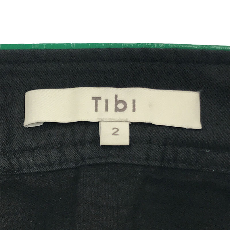 Tibi / ティビ CROC EMBOSSED PATENT TROSER SK 型押し スカート