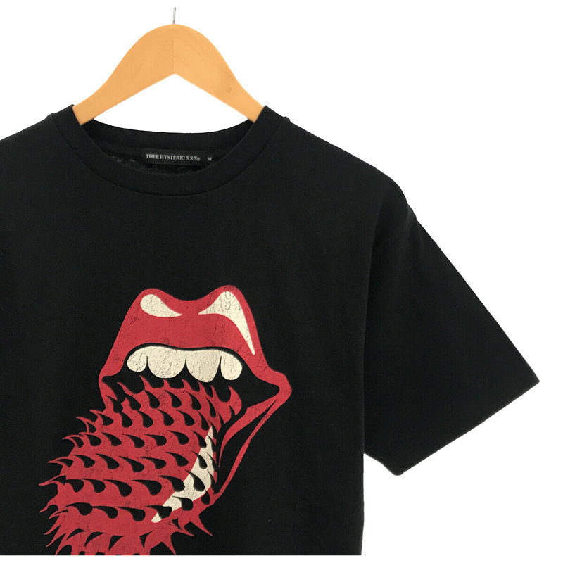 THEE HYSTERIC XXX / ジィヒステリックトリプルエックス 06211CT07 THE ROLLING STONES VOODOO SPIKED TONGUE Tシャツ