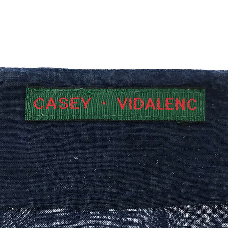 CASEY VIDALENC / ケーシーヴィダレンク 製品染め リネン ワンピース