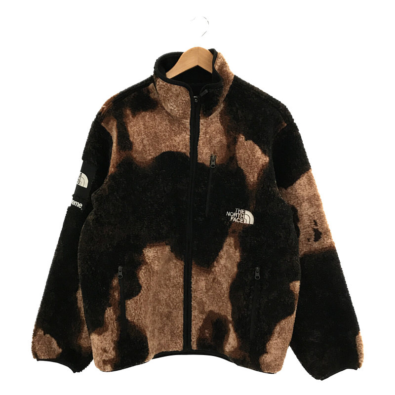 優supreme出品一覧Bleached Denim Print Fleece Jacket フリース