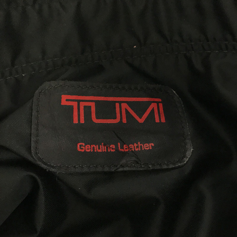 TUMI / トゥミ レザー ショルダー メッセンジャー バッグ