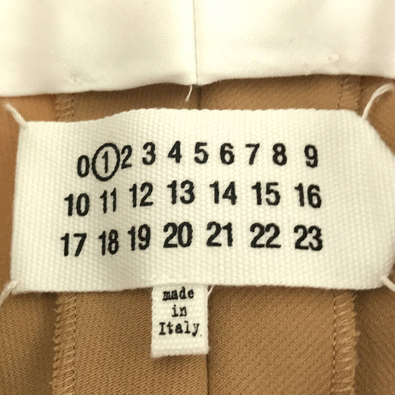 Maison Margiela / メゾンマルジェラ ① センタープレス デザインポケット スラックス パンツ