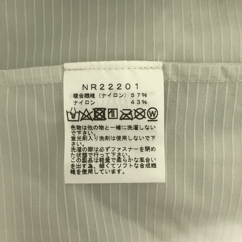 THE NORTH FACE / ザノースフェイス NR22201 S/S Param Shirt ショートスリーブパラムシャツ ジップポケット 半袖ナイロンシャツ
