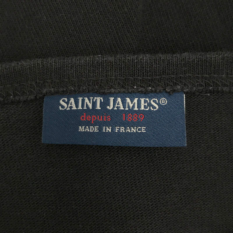 SAINT JAMES / セントジェームス SOLID ソリッド バスクシャツ ボートネック ロングスリーブ カットソー
