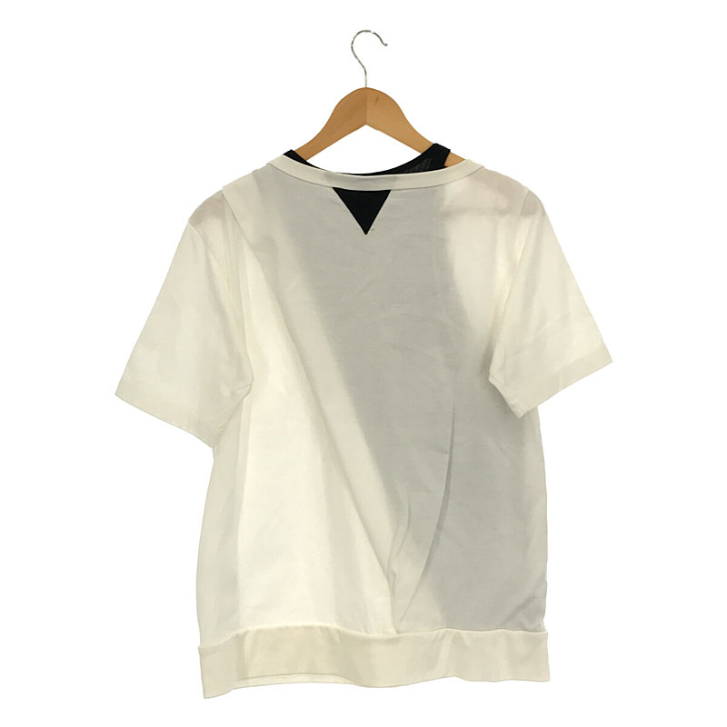 J.C.M / ジェーシーエム LAYERED T SHIRT コットン レイヤードシャツ トップス