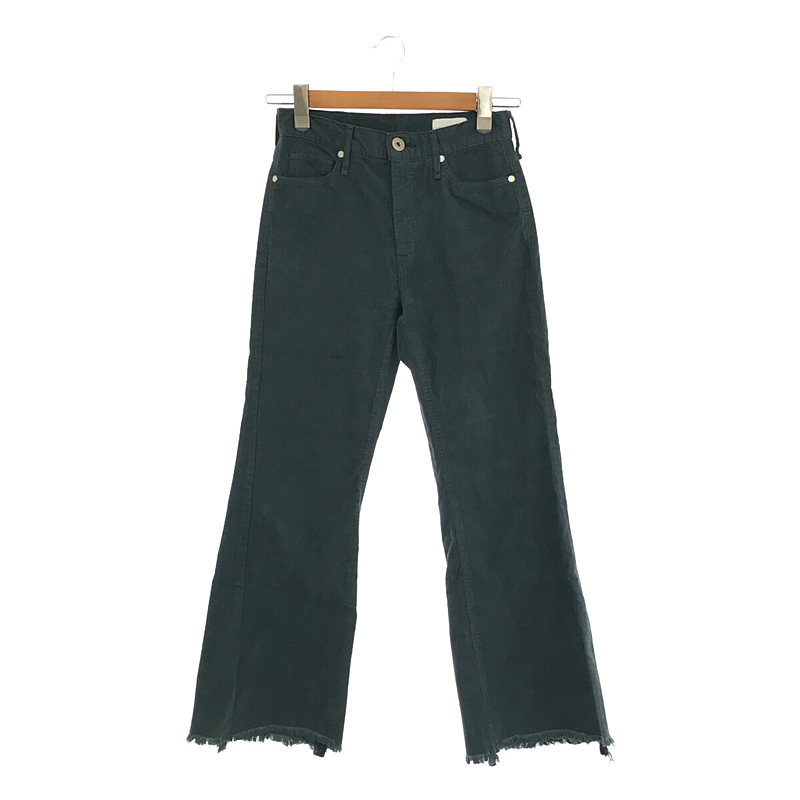 L'Appartement アパルトモン 取扱い THE JAMIE FLARE PANTS カットオフ コーデュロイ パンツ