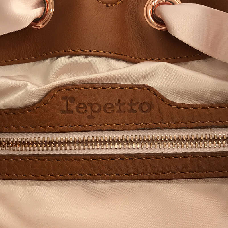 repetto / レペット ARABESQUE  アラベスク レザー ハンド トートバッグ