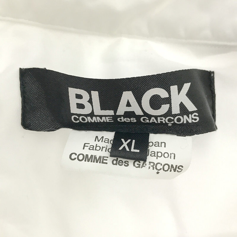 BLACK COMME des GARCONS / ブラックコムデギャルソン ドット パッチ ドレス シャツ