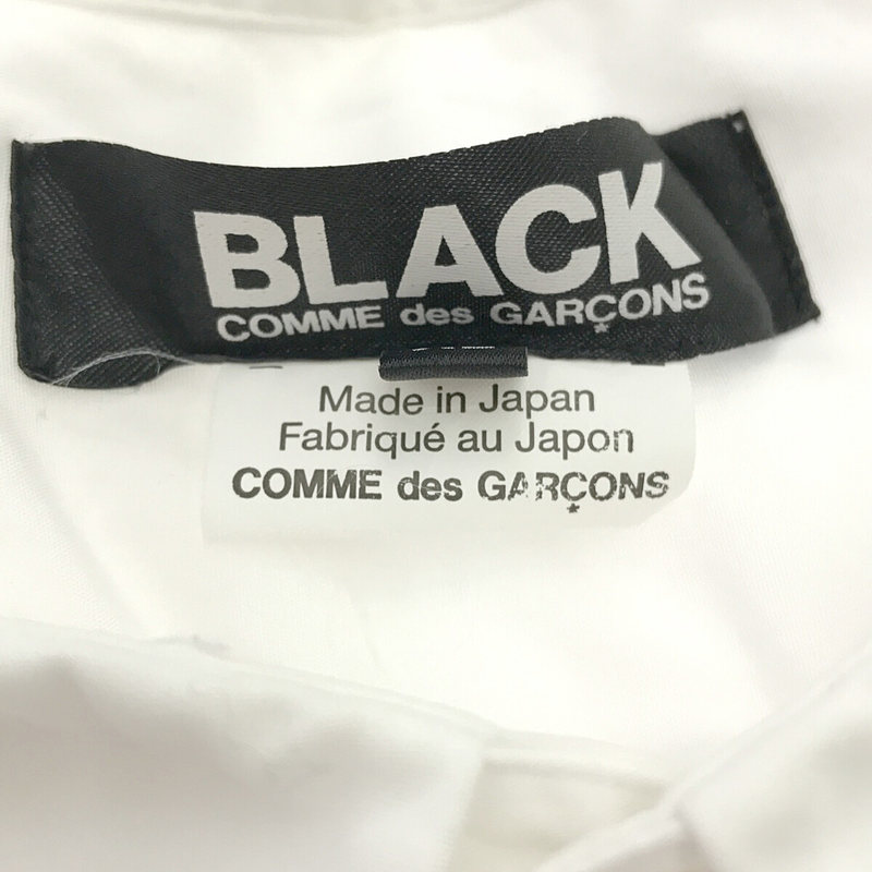 BLACK COMME des GARCONS / ブラックコムデギャルソン ドット パッチ ドレス シャツ