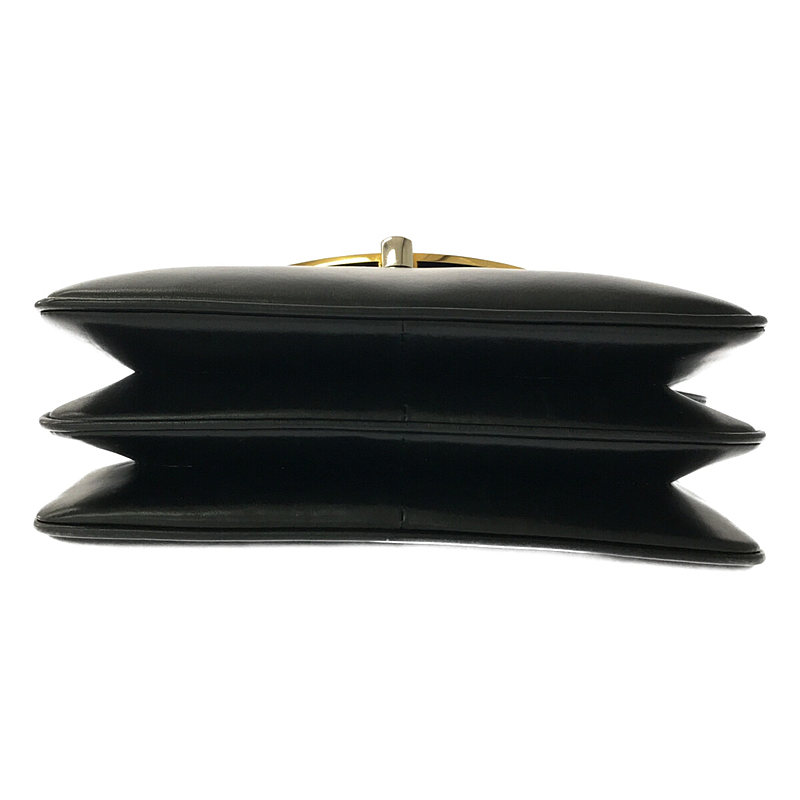 GUCCI / グッチ OLD GUCCI オールドグッチ GGバックル ワンストラップ レザー ハンドバッグ