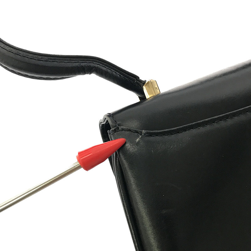 GUCCI / グッチ OLD GUCCI オールドグッチ GGバックル ワンストラップ レザー ハンドバッグ