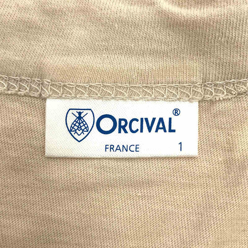 ORCIVAL / オーチバル CREW NECK COTTON S/S T-SHIRT コットン クルーネックTシャツ カットソー