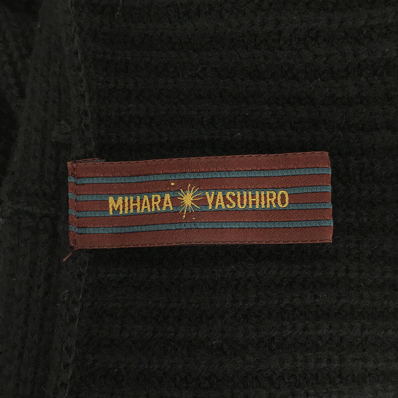 MIHARA YASUHIRO / ミハラヤスヒロ Ribbingknit cardigan リビングニットカーディガン