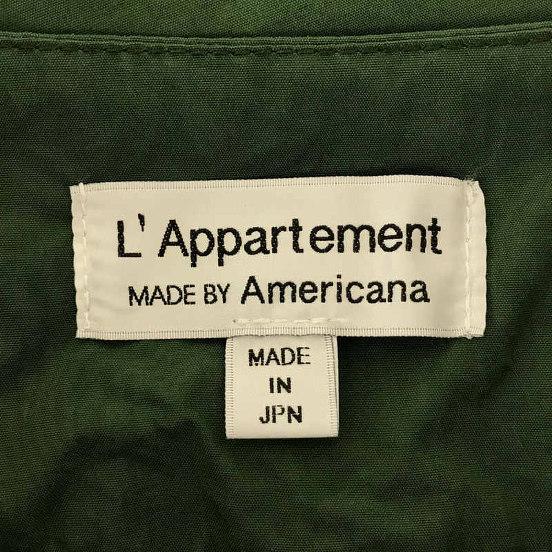 L'Appartement  / アパルトモン × Americana アメリカーナ別注 Nylon Tight Skirt ナイロン バック スリット タイト スカート