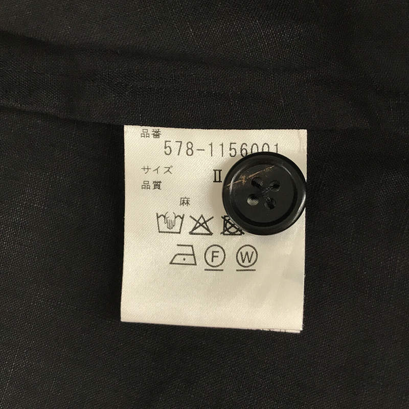 MARGARET HOWELL / マーガレットハウエル DENSE FINE LINEN リネン ノースリーブ ロング ワンピース