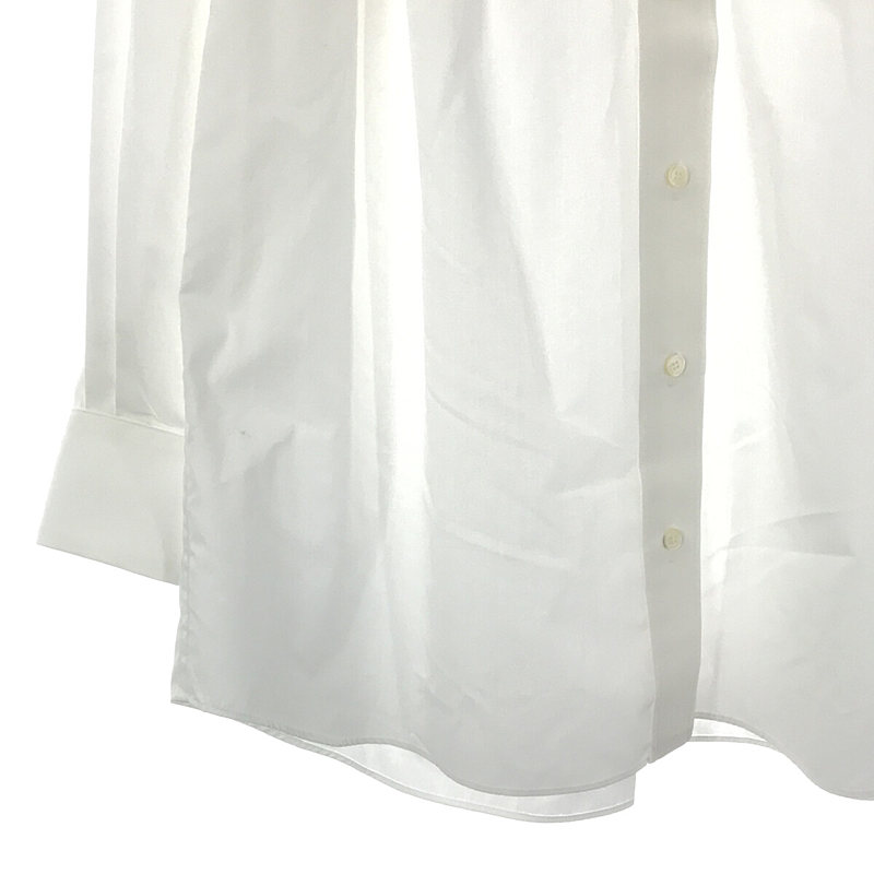 sacai / サカイ Cotton Poplin Shirt 切替 ビスチェディテールシャツ ブラウス