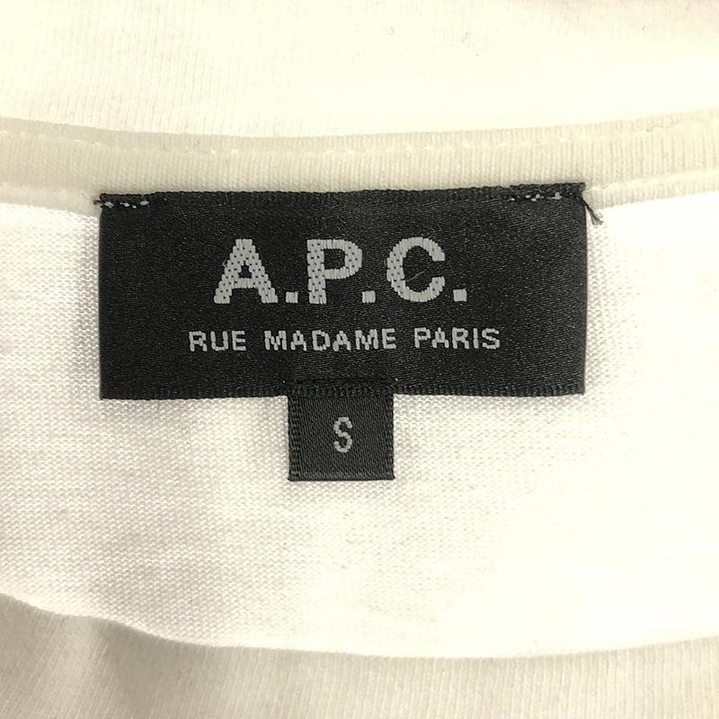 A.P.C. / アーペーセー ロゴ刺しゅう クルーネックTシャツ
