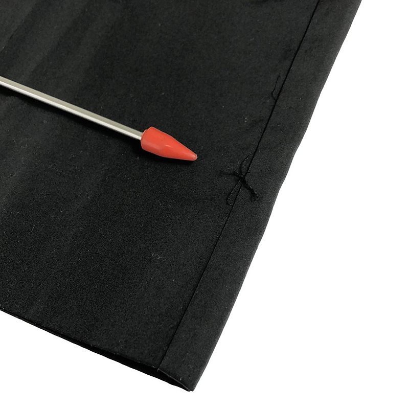 yori / ヨリ サテン センタープレス ウエストゴム ワイド イージーパンツ