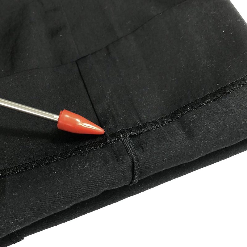 yori / ヨリ サテン センタープレス ウエストゴム ワイド イージーパンツ