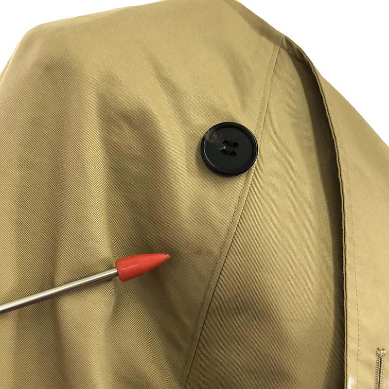 COLUMN / コラム ノーカラー デザイン トレンチコート