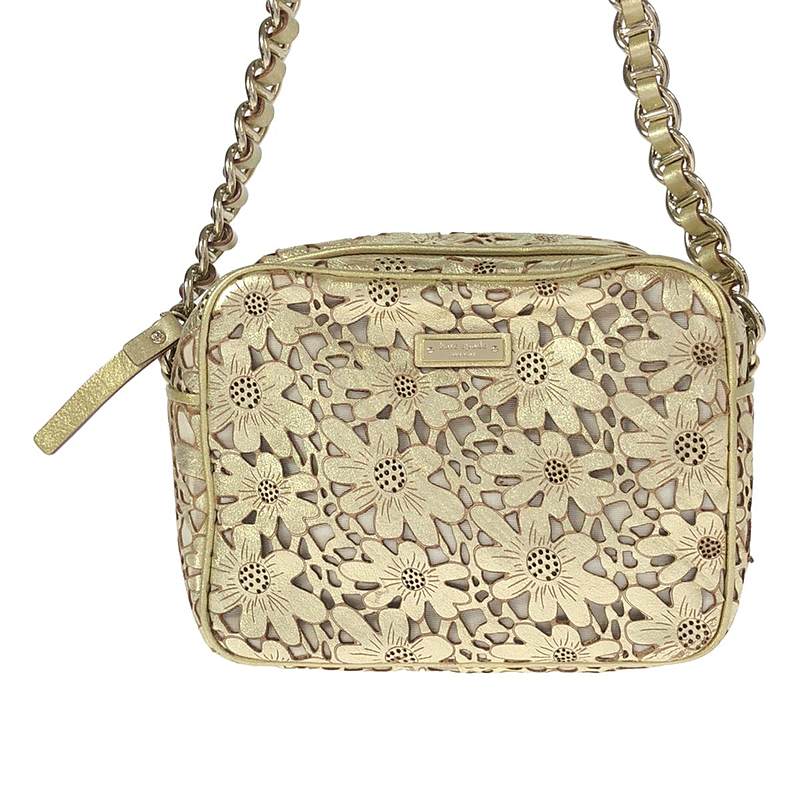 KATE SPADE / ケイトスペード フラワーパンチング チェーンショルダーバッグ