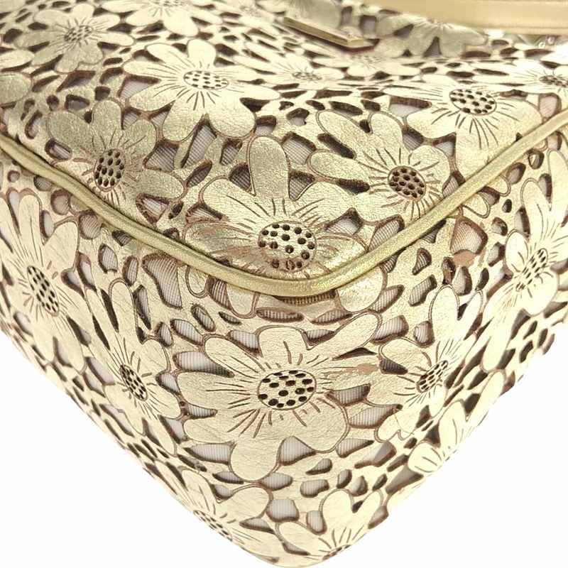 KATE SPADE / ケイトスペード フラワーパンチング チェーンショルダーバッグ