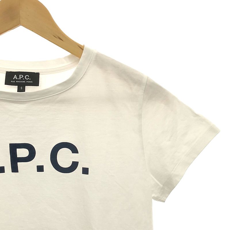 A.P.C. / アーペーセー 反転ロゴプリント クルーネックTシャツ