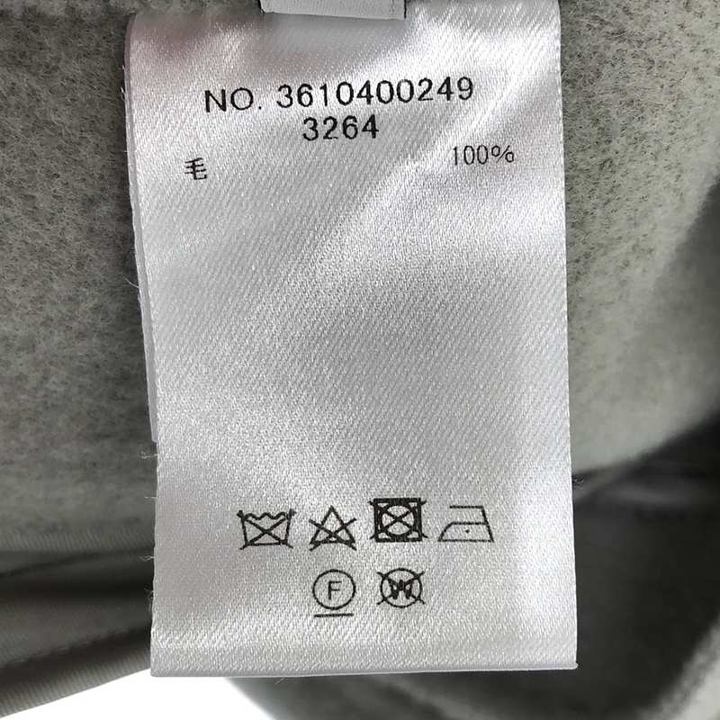 ebure / エブール リュクスビーバー スタンドカラーブルゾン ジャケット