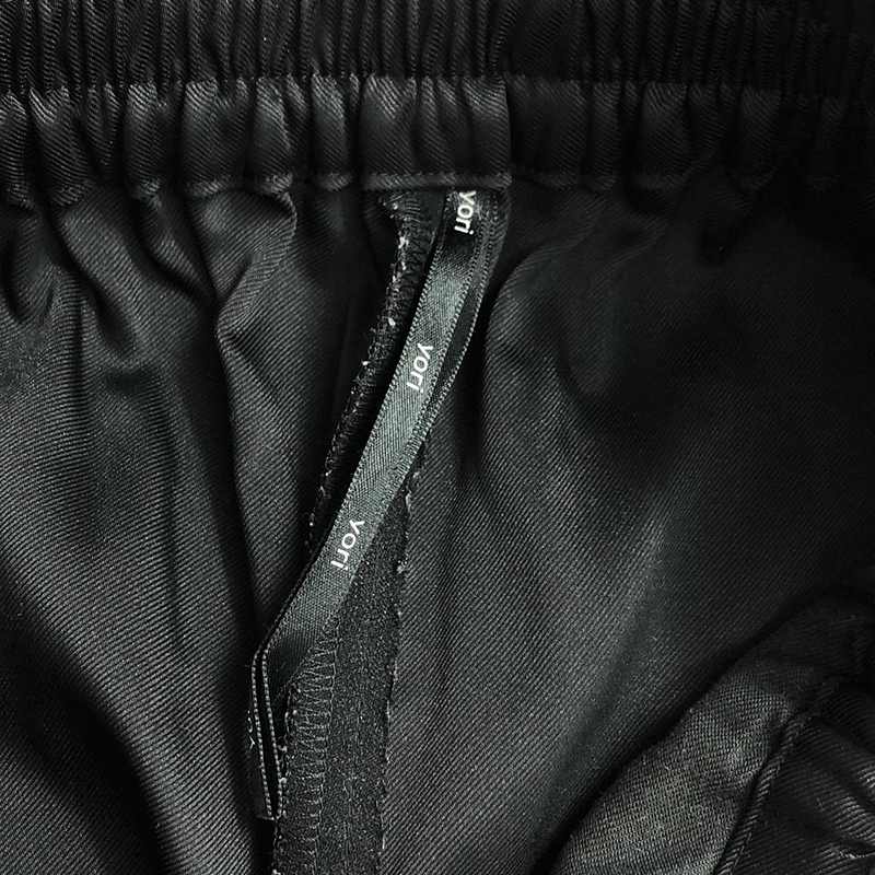 yori / ヨリ センタープレス ウエストゴム サテン ワイド イージーパンツ