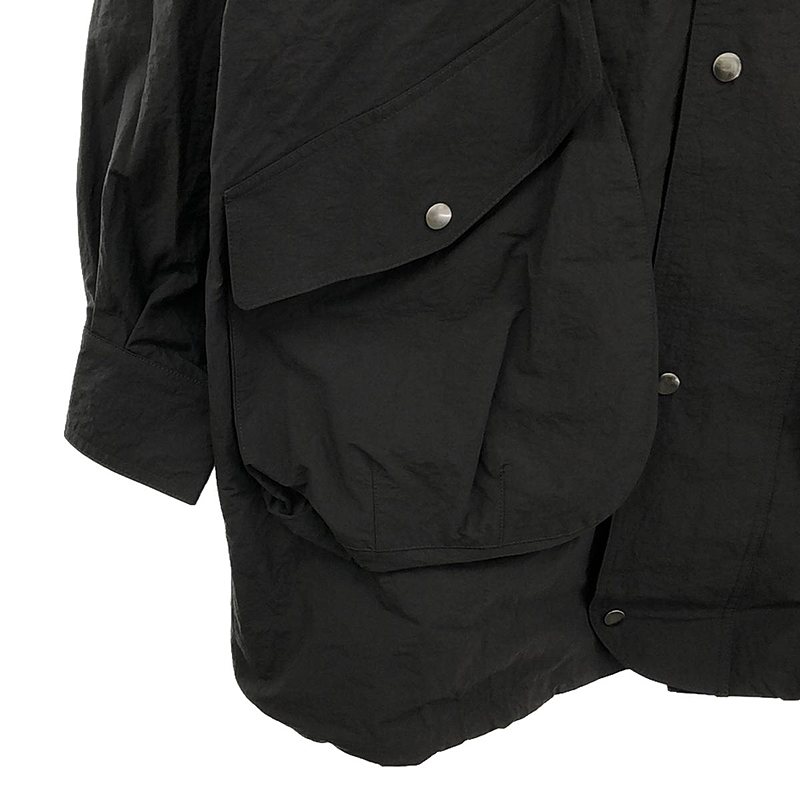 is-ness / イズネス SEASONLESS COAT タスランナイロン ハイネック シーズンレス コート