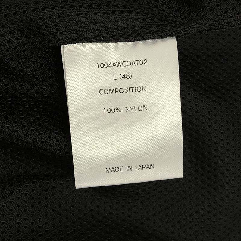 is-ness / イズネス SEASONLESS COAT タスランナイロン ハイネック シーズンレス コート