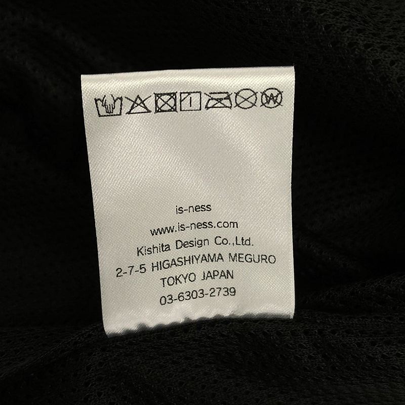 is-ness / イズネス SEASONLESS COAT タスランナイロン ハイネック シーズンレス コート