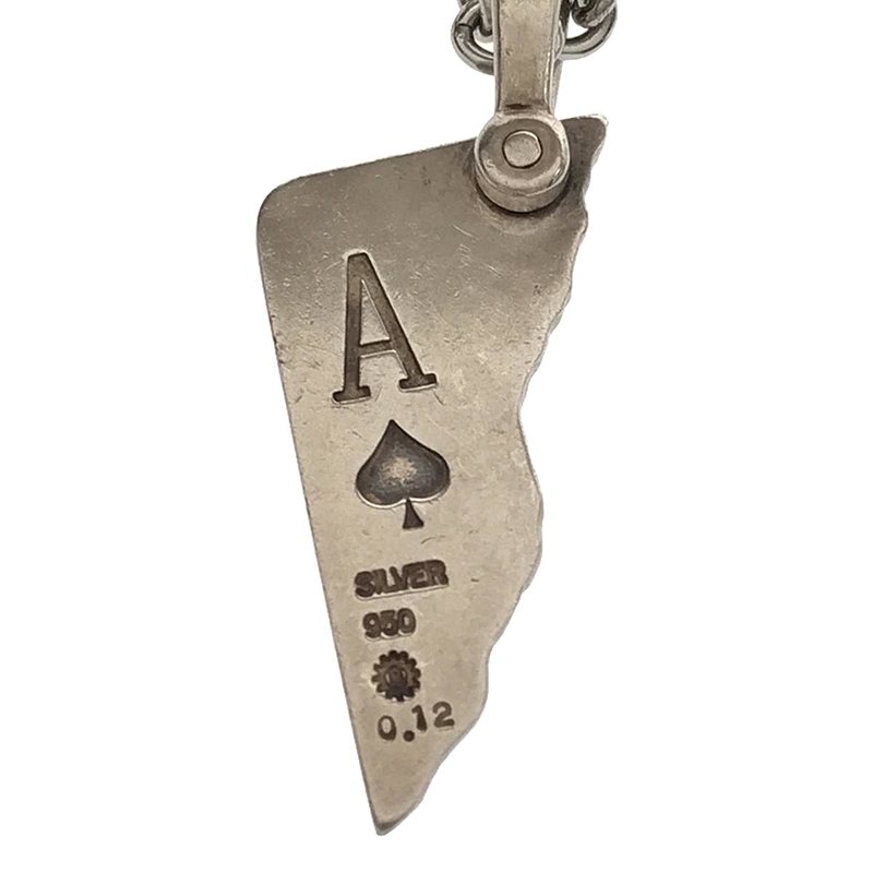 PUERTA DEL SOL / プエルタデルソル トランプモチーフ ペンダント PE232 チェーンネックレス