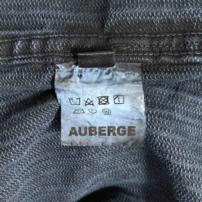 AUBERGE / オーベルジュ KOLLAR BN リネン コットン メティス ダブル カバーオール ジャケット