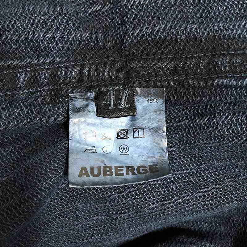 AUBERGE / オーベルジュ KOLLAR BN リネン コットン メティス ダブル カバーオール ジャケット