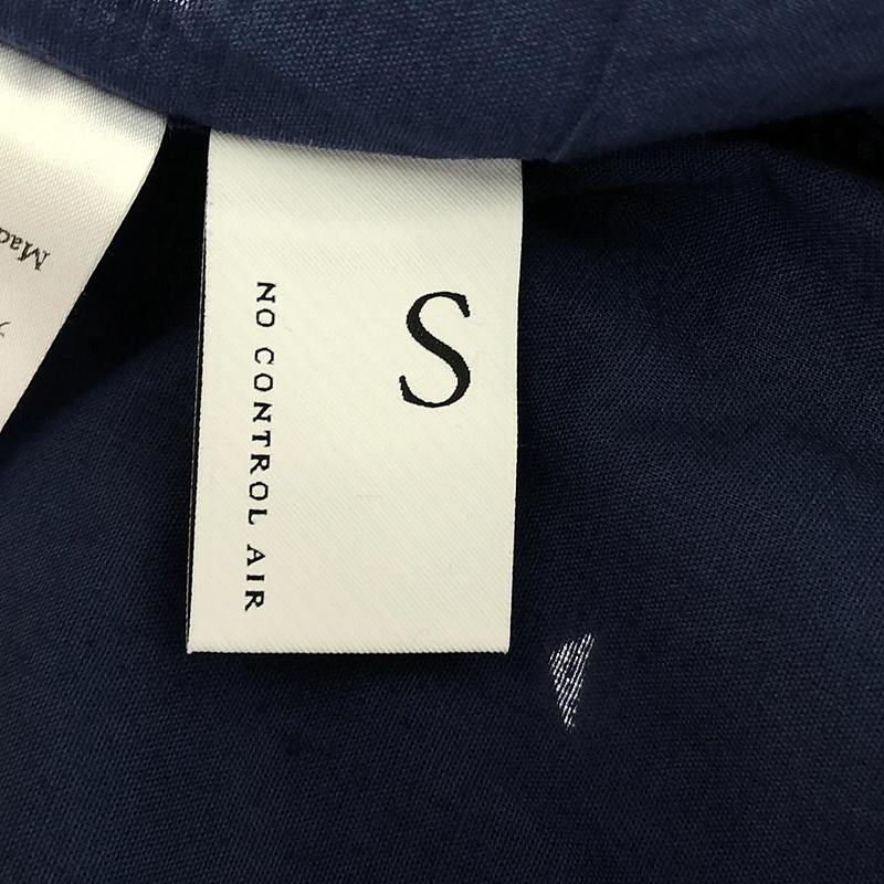 NO CONTROL AIR / ノーコントロールエア コットンリネン ラフボイル プルオーバーシャツ ユニセックス