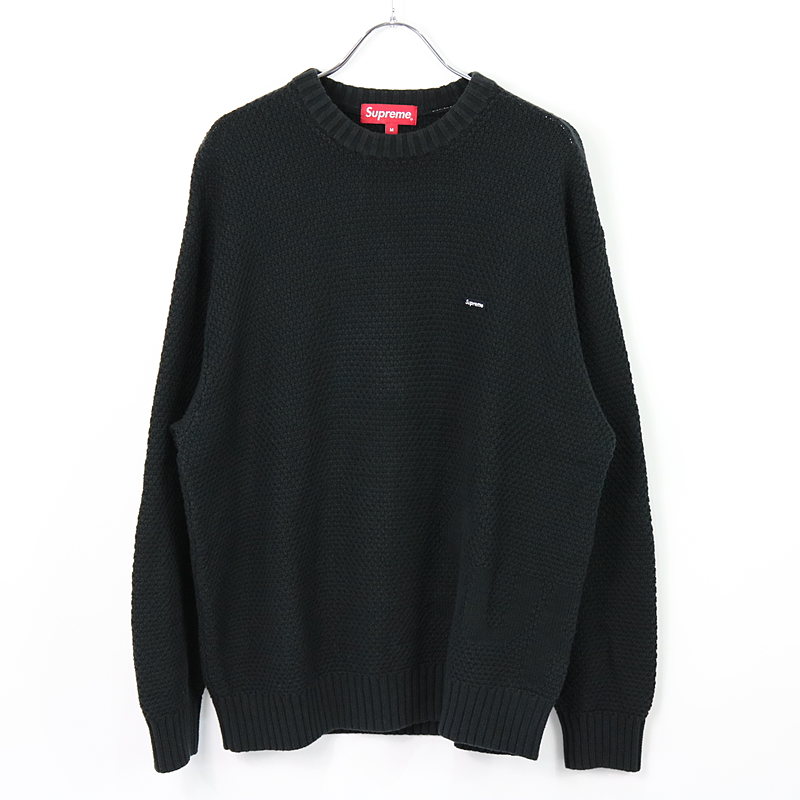 supreme textured small box sweater スモールボックスロゴセーター