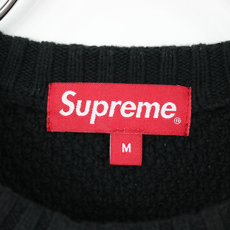 SUPREME / シュプリーム supreme textured small box sweater スモールボックスロゴセーター