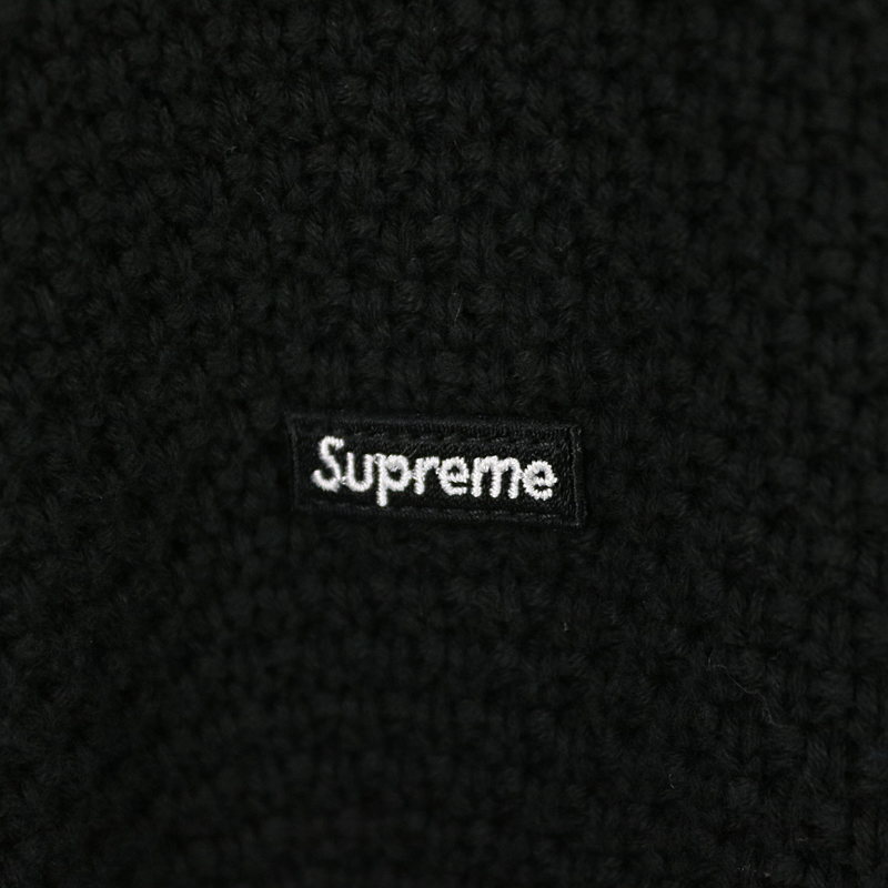 SUPREME / シュプリーム supreme textured small box sweater スモールボックスロゴセーター