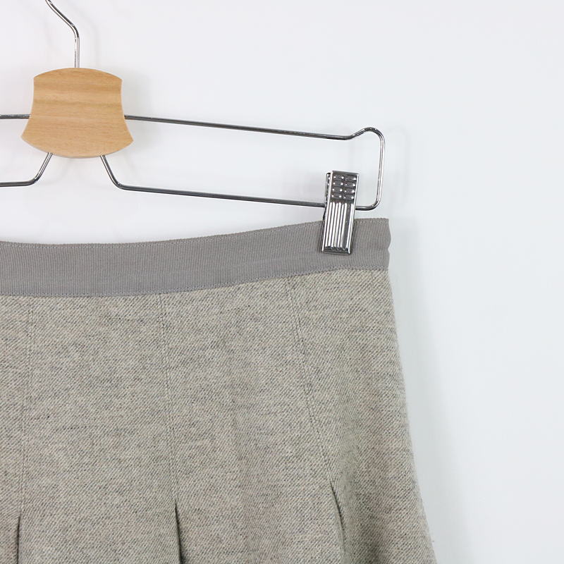 MARGARET HOWELL / マーガレットハウエル リネン混フレアスカート