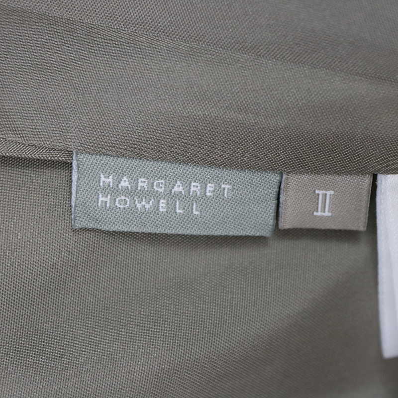 MARGARET HOWELL / マーガレットハウエル リネン混フレアスカート