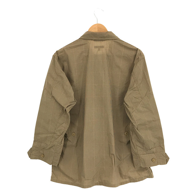 Engineered Garments / エンジニアドガーメンツ BDU Jacket-Nyco Mini Tattersall チンストラップ ビーディーユー ジャケット