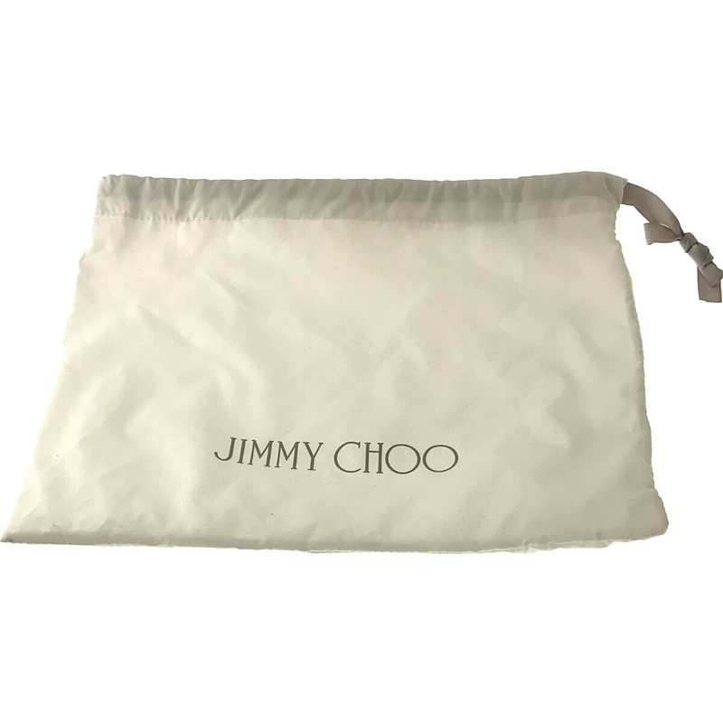 JIMMY CHOO / ジミーチュウ 2way レザー スタースタッズ ショルダー付き ハンドバッグ 保存袋有