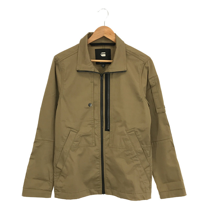 RACKAM UTILITY TONE-MIX OVERSHIRT フルジップ ユーティリティ ジャケット