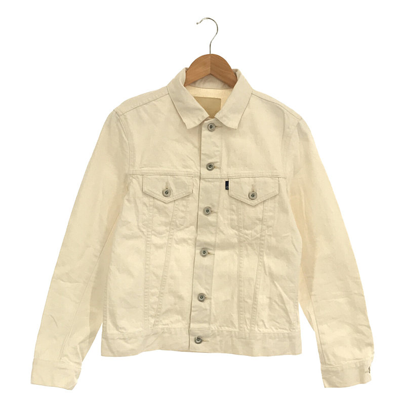 × FULLCOUNT フルカウント / PRODUCT F WHITE DENIM 3RD デニムジャケット Gジャン