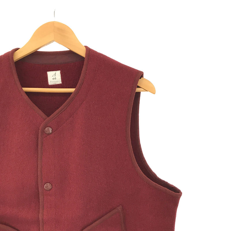 ANATOMICA / アナトミカ BEACH CLOTH VEST BB ビーチ クロス ウール ベスト